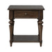 Arden Road Drawer End Table in Satin Cherry - Furniture House (VA)