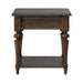 Arden Road Drawer End Table in Satin Cherry - Furniture House (VA)