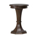 Arden Road Round Chairside Table in Satin Cherry - Furniture House (VA)