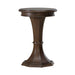 Arden Road Round Chairside Table in Satin Cherry - Furniture House (VA)
