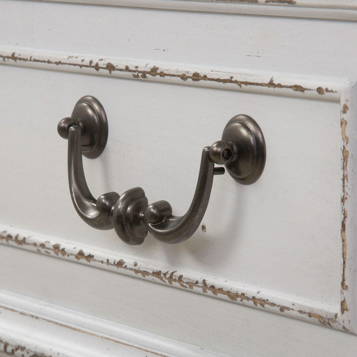Abbey Park King California Panel Bed, Dresser & Mirror - Furniture House (VA)