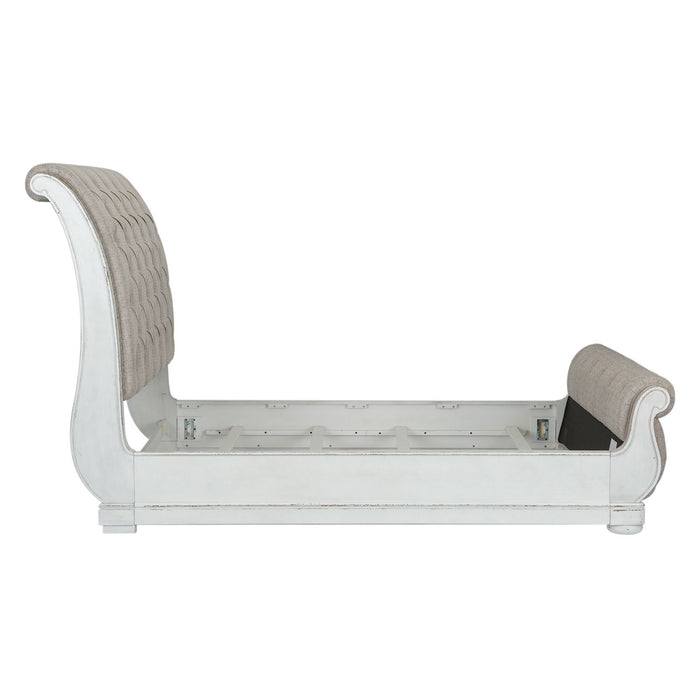 Abbey Park King California Sleigh Bed - Furniture House (VA)
