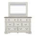 Abbey Park King California Sleigh Bed, Dresser & Mirror - Furniture House (VA)