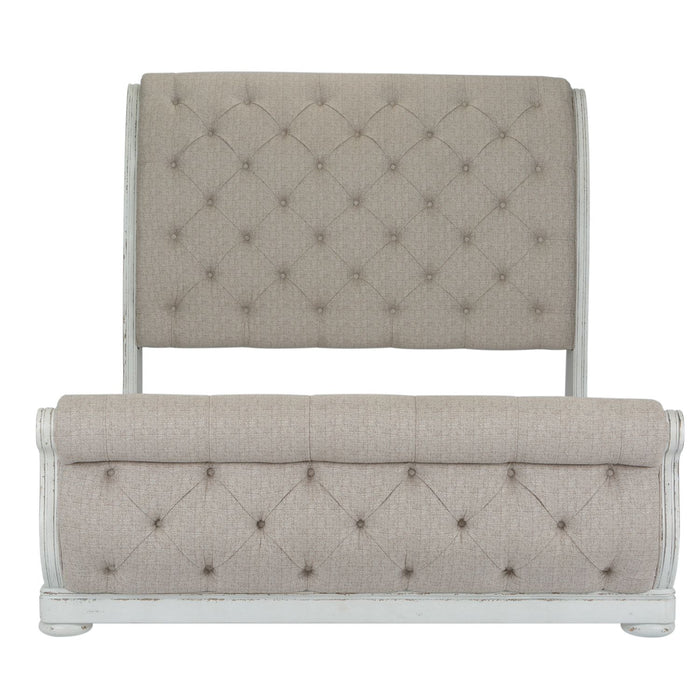 Abbey Park King California Sleigh Bed, Dresser & Mirror, Chest - Furniture House (VA)