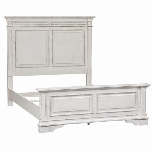 Abbey Park King Panel Bed, Dresser & Mirror, Chest - Furniture House (VA)