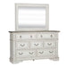 Abbey Park King Panel Bed, Dresser & Mirror, Chest, Night Stand - Furniture House (VA)