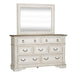 Abbey Park King Uph Sleigh Bed, Dresser & Mirror, Chest, Night Stand - Furniture House (VA)