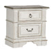 Abbey Park Queen Uph Sleigh Bed, Dresser & Mirror, Night Stand - Furniture House (VA)
