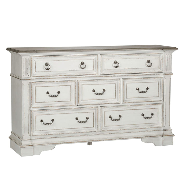 Abbey Park Drawer Dresser in Antique White - Furniture House (VA)
