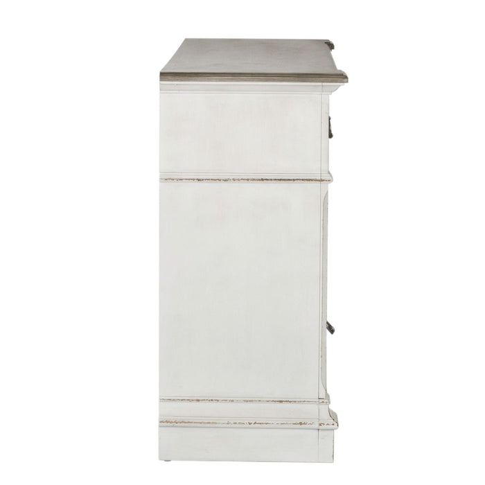 Abbey Park Drawer Dresser in Antique White - Furniture House (VA)