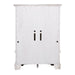 Abbey Park Mirrored Door Chest in Antique White - Furniture House (VA)