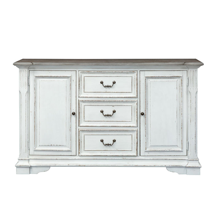 Abbey Park Buffet in Antique White - Furniture House (VA)