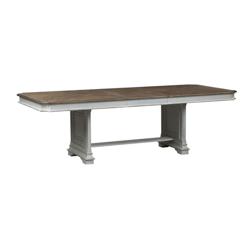 Abbey Park 5 Piece Trestle Table Set - Furniture House (VA)