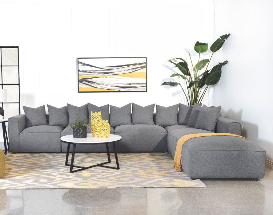 Jennifer Modular Sectional Grey