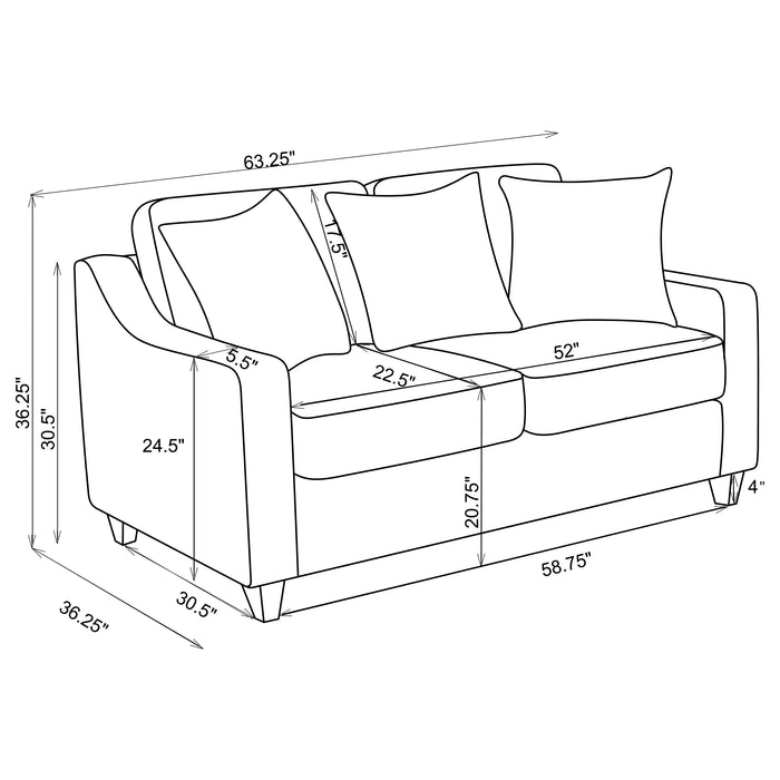 Christine Loveseat - Furniture House (VA)