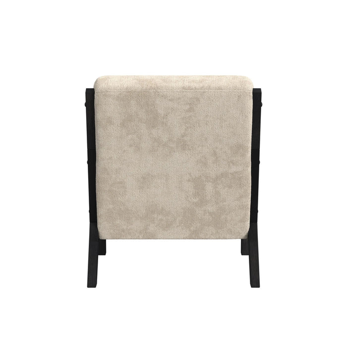 Marina Chair with Kidney Pillow and Brushed Espresso Finish