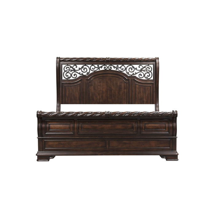 Arbor Place King California Sleigh Bed - Furniture House (VA)