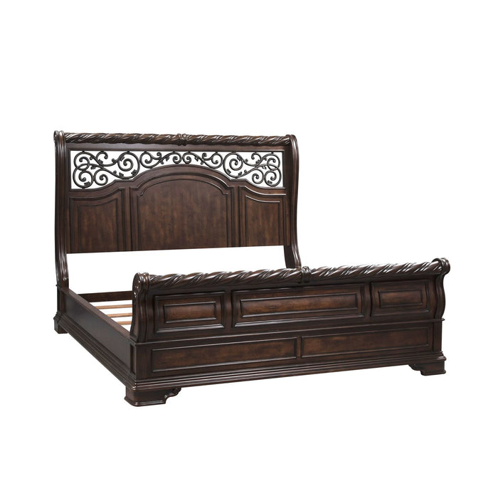 Arbor Place King California Sleigh Bed - Furniture House (VA)