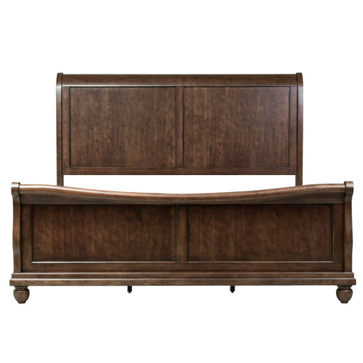 Rustic Traditions King California Sleigh Bed - Furniture House (VA)