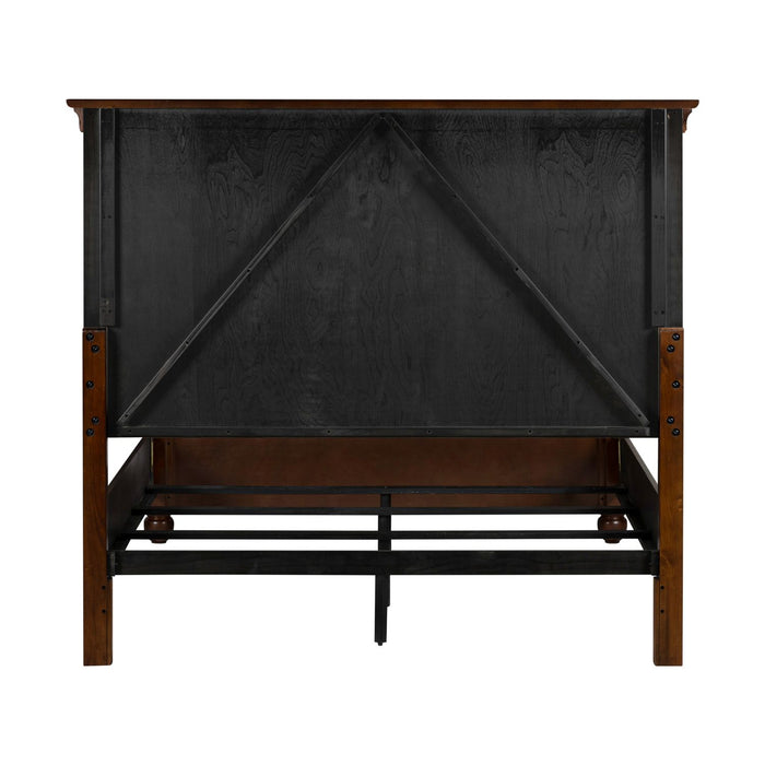 Rustic Traditions Queen Panel Bed - Furniture House (VA)