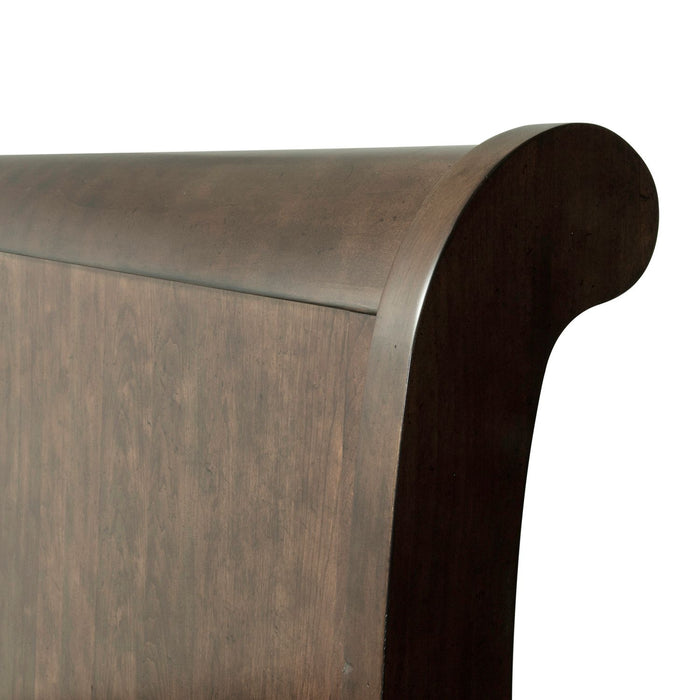 Rustic Traditions Queen Sleigh Bed - Furniture House (VA)