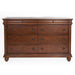 Rustic Traditions 8 Drawer Dresser in Rustic Cherry - Furniture House (VA)
