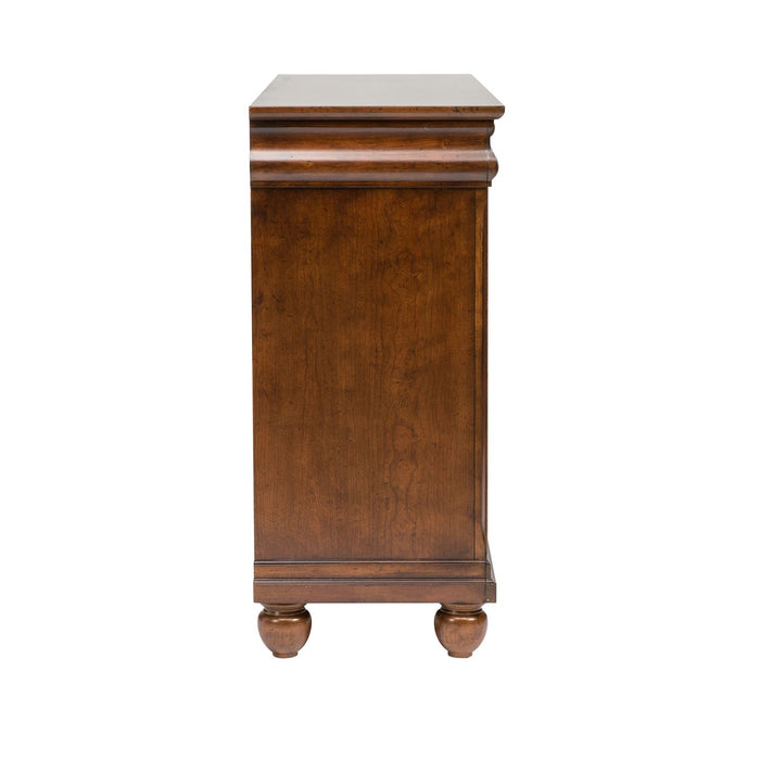 Rustic Traditions 8 Drawer Dresser in Rustic Cherry - Furniture House (VA)