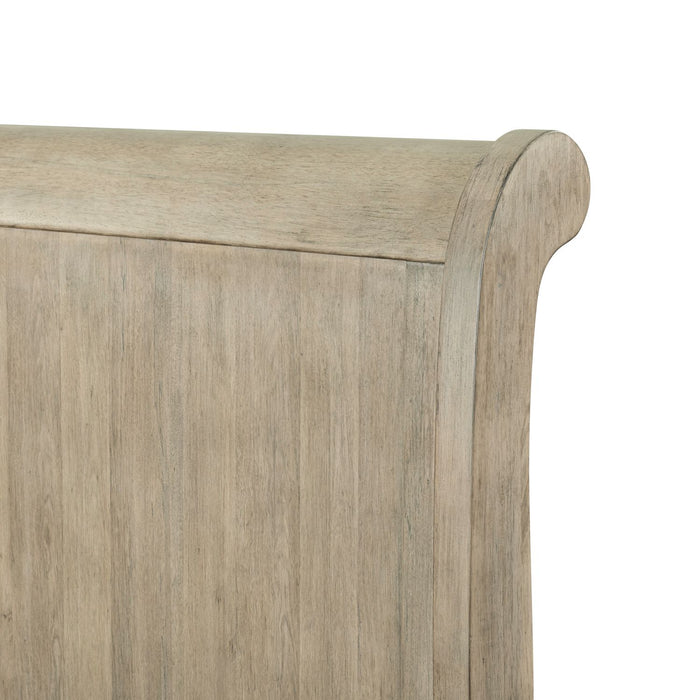 Rustic Traditions King California Sleigh Bed