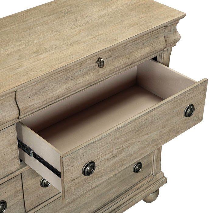 Rustic Traditions Dresser & Mirror - Furniture House (VA)