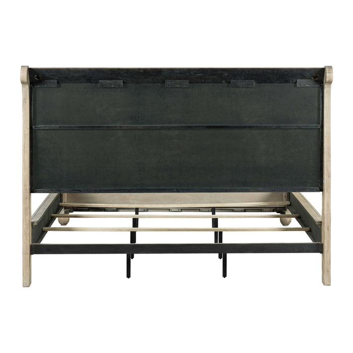 Rustic Traditions Queen Sleigh Bed - Furniture House (VA)