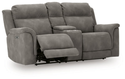 Next-Gen DuraPella Power Reclining Loveseat with Console - Furniture House (VA)