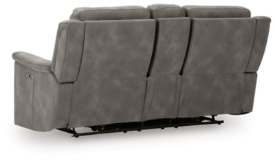 Next-Gen DuraPella Power Reclining Loveseat with Console - Furniture House (VA)