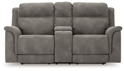 Next-Gen DuraPella Power Reclining Loveseat with Console - Furniture House (VA)