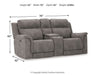 Next-Gen DuraPella Power Reclining Loveseat with Console - Furniture House (VA)