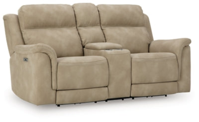Next-Gen DuraPella Power Reclining Loveseat with Console - Furniture House (VA)