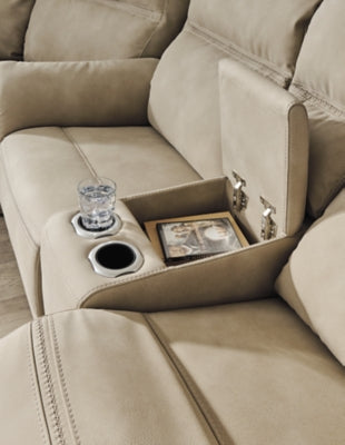 Next-Gen DuraPella Power Reclining Loveseat with Console - Furniture House (VA)