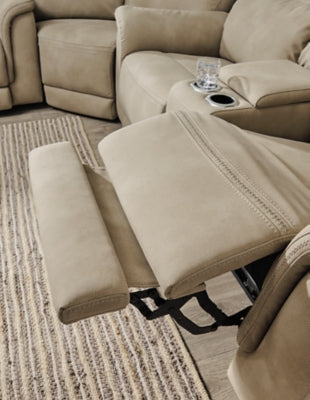 Next-Gen DuraPella Power Reclining Loveseat with Console - Furniture House (VA)