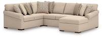 LadyMae Sectional with Chaise - Furniture House (VA)