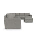 Flex 6-Seat Sectional with Narrow Arm and Storage Ottoman - 5000003380 - Furniture House (VA)