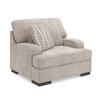 High Profile Chair & Ottoman Living Room Set - Furniture House (VA)