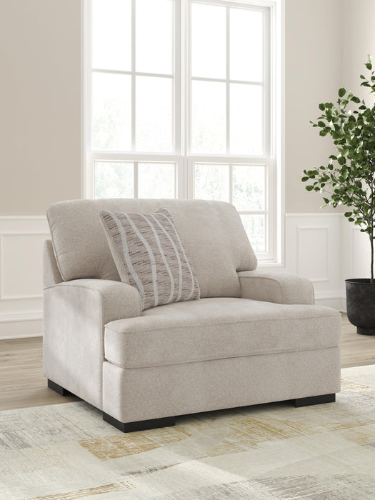 High Profile Chair & Ottoman Living Room Set - Furniture House (VA)