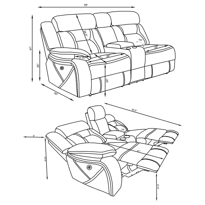 Higgins Reclining Sectionals