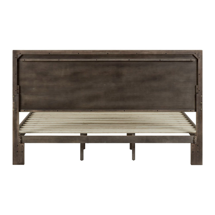 Century Modern California King Platform Bed - Furniture House (VA)