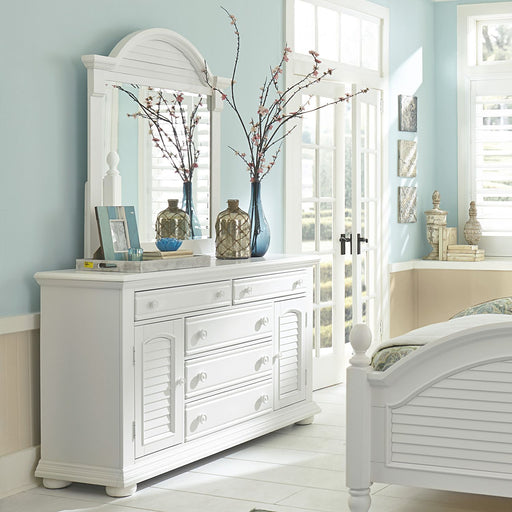 Summer House I Queen Panel Bed, Dresser & Mirror, Chest, Night Stand - Furniture House (VA)