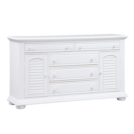Summer House 5 Drawer Dresser in Oyster White - Furniture House (VA)
