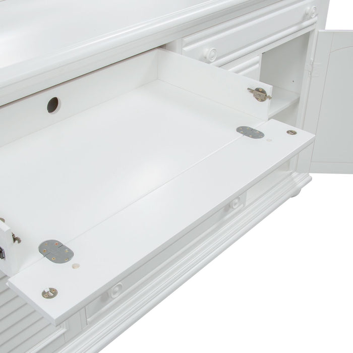 Summer House 5 Drawer Dresser in Oyster White image