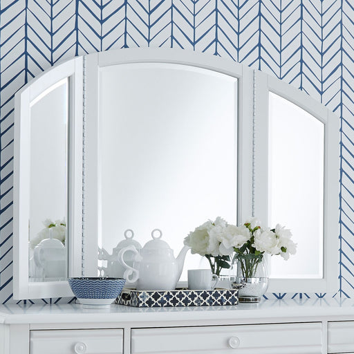 Summer House Vanity Mirror in Oyster White image