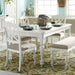 Summer House Rectangular Leg Table in Oyster White image