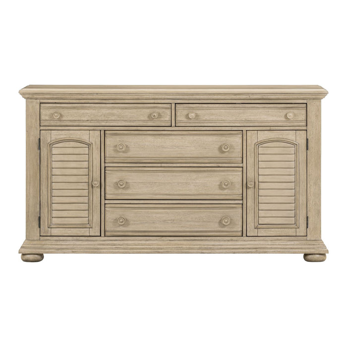 Summer House 2 Door 5 Drawer Dresser image