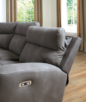 Next-Gen DuraPella Power Reclining Sectional - Furniture House (VA)